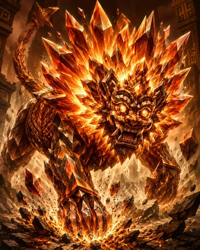 Crystalline Monsters Trading Cards