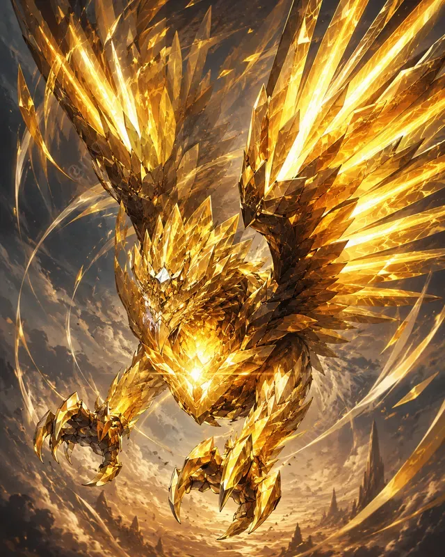 Crystalline Monsters Trading Cards