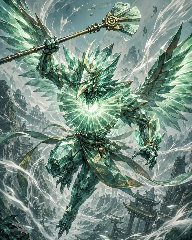 Crystalline Monsters Trading Cards