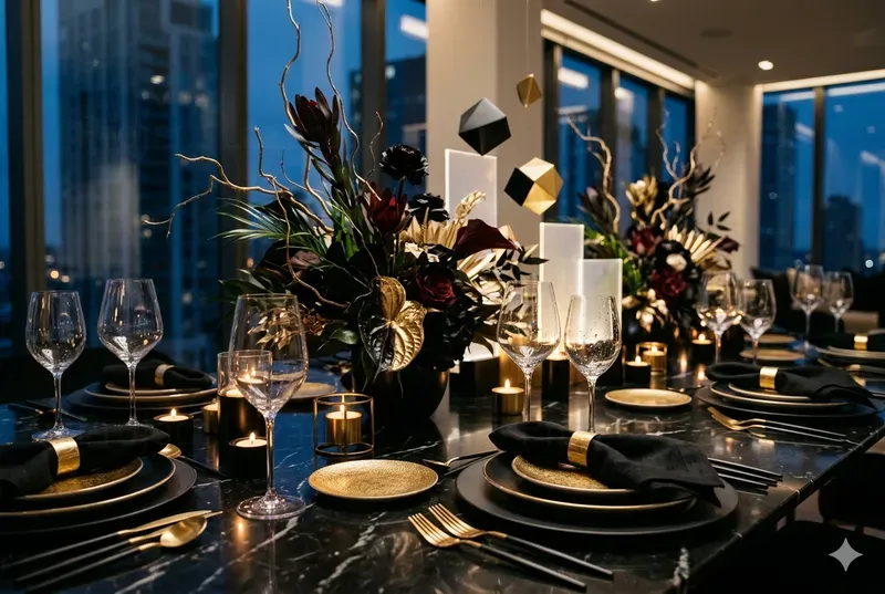 Luxury Tablescape Visual Systems