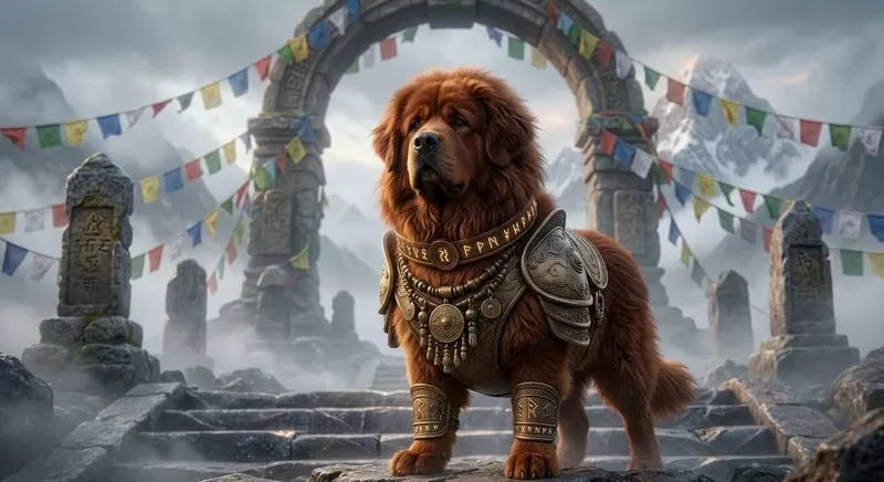 3D Majestic Guardian Dogs