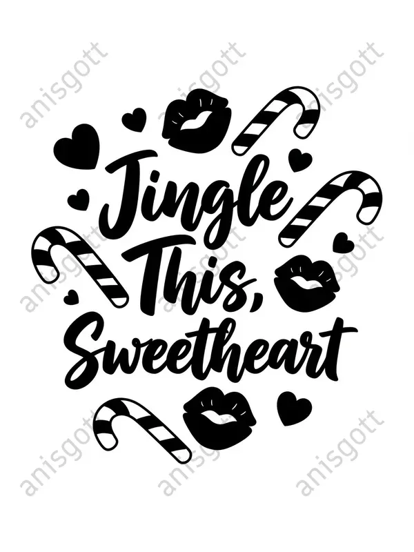 Swear Word Christmas Monochrome Colorings