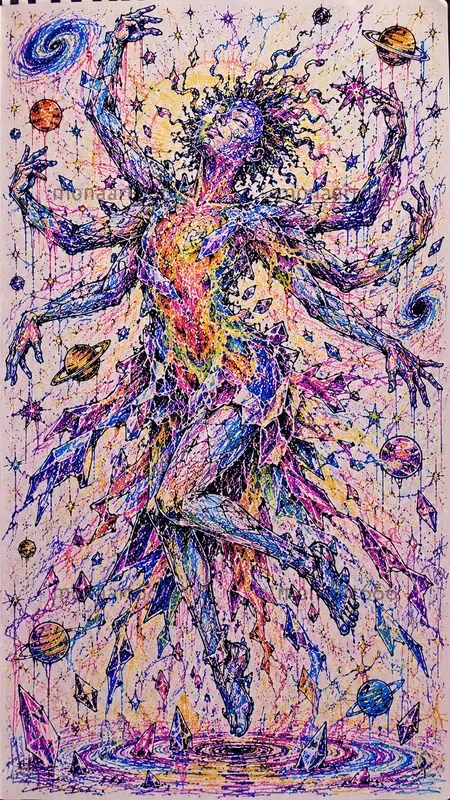 The Naive Crayon Divinities