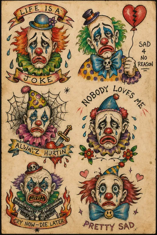 Intentionally Awful Flash Tattoos