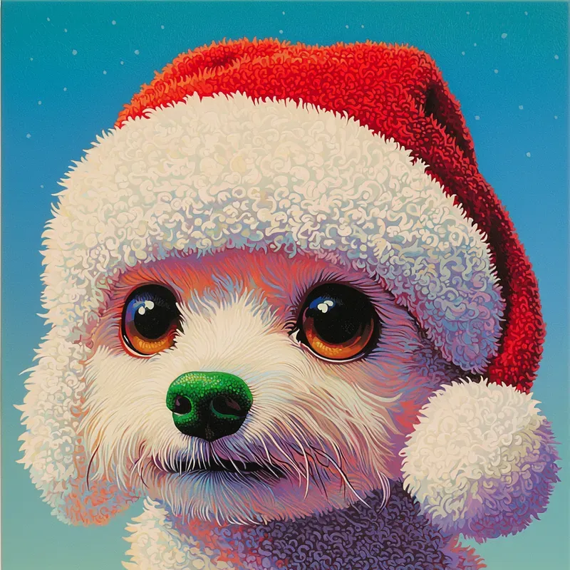 Kawaii Dog Portrait Template Packs