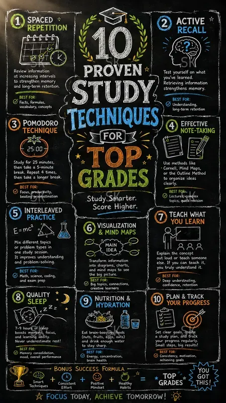 Cinematic Chalkboard Infographic Posters