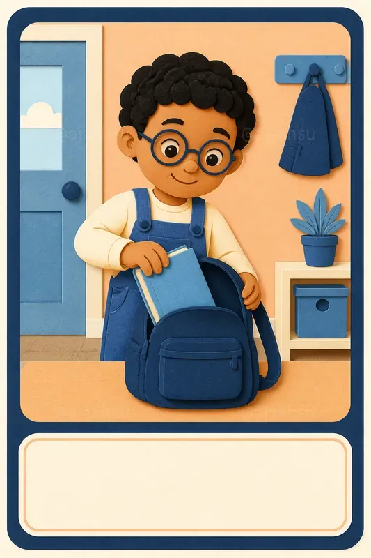Kids Visual Routine Cards
