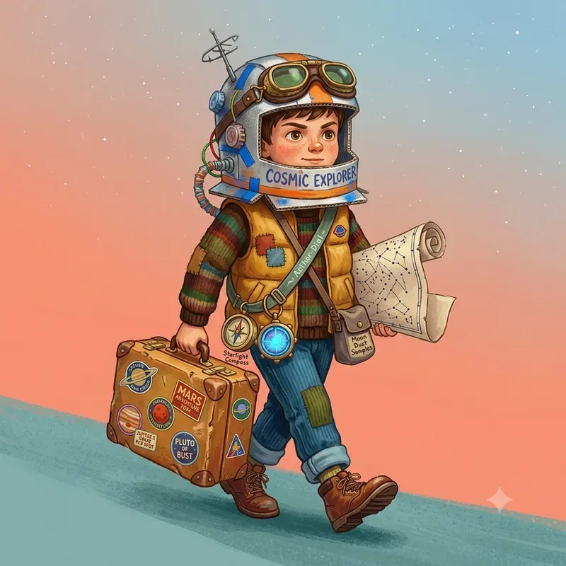 Eccentric Travellers Illustrations