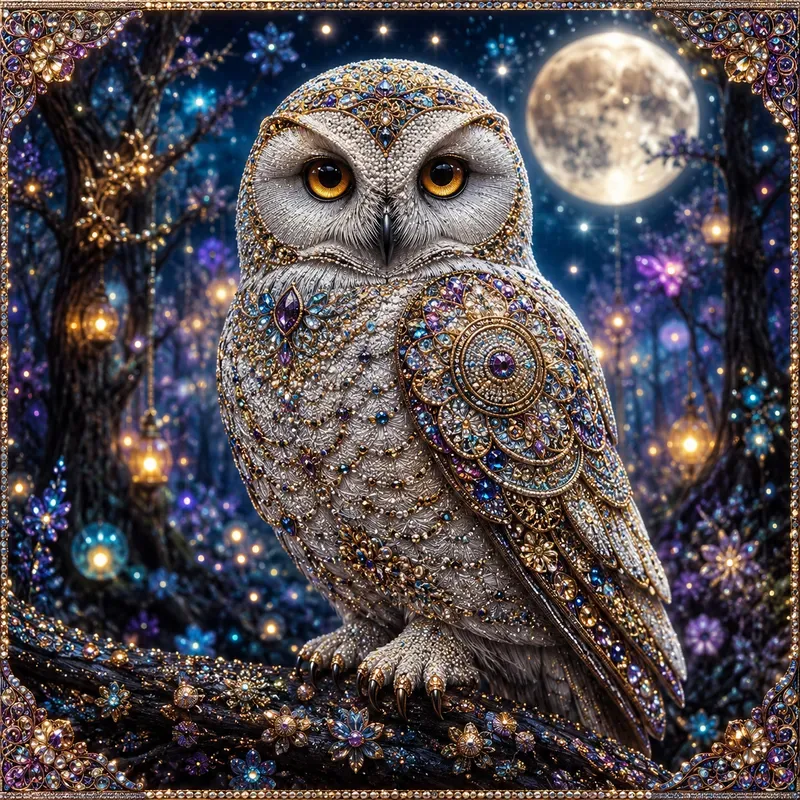 Luxury Gemstone Mosaic Art