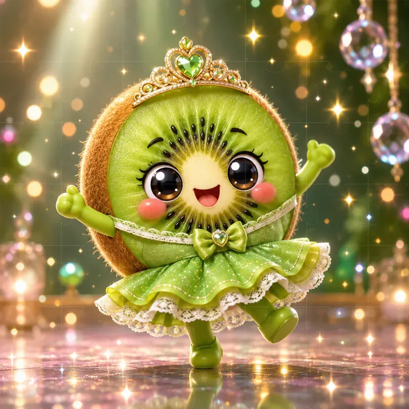 Ultra Cute 3D Food Mascot Generator