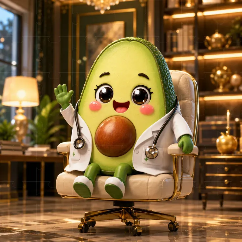 Ultra Cute 3D Food Mascot Generator