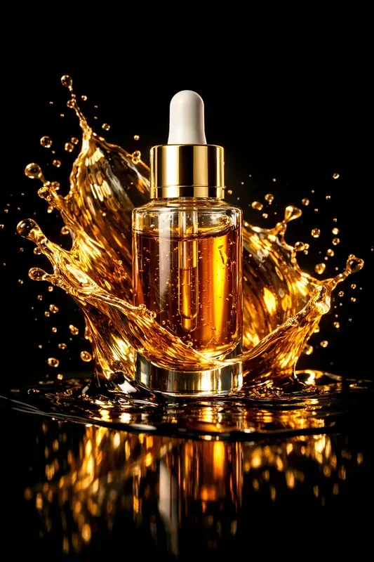 Cosmetic Product Splash Ads Generator