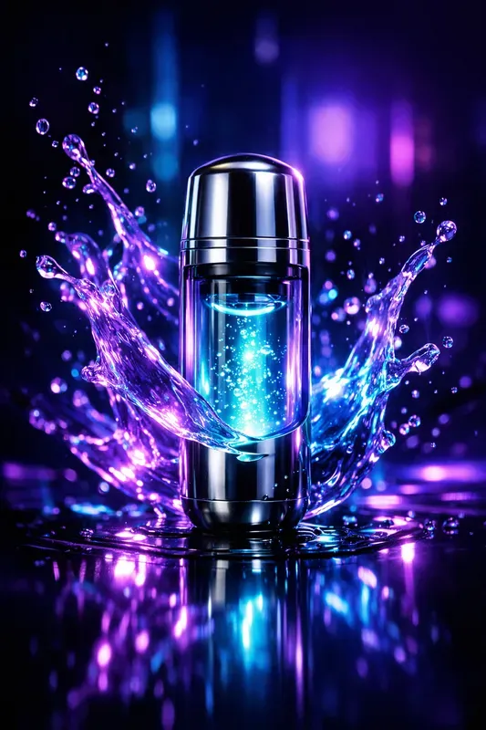 Cosmetic Product Splash Ads Generator