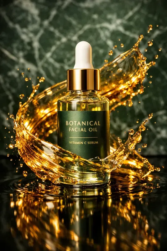 Cosmetic Product Splash Ads Generator