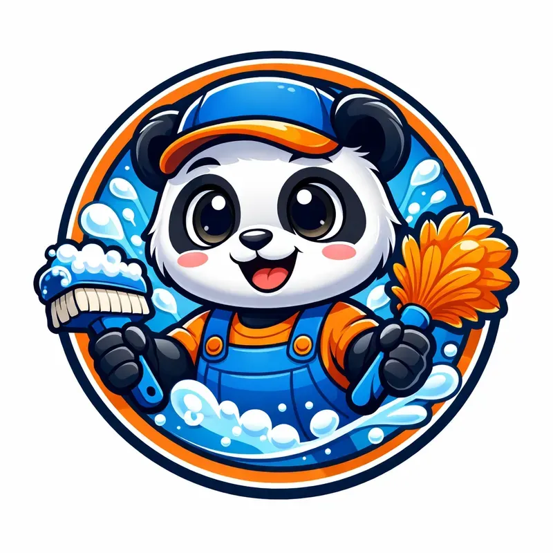 Cute Circular Mascot Logo Generator