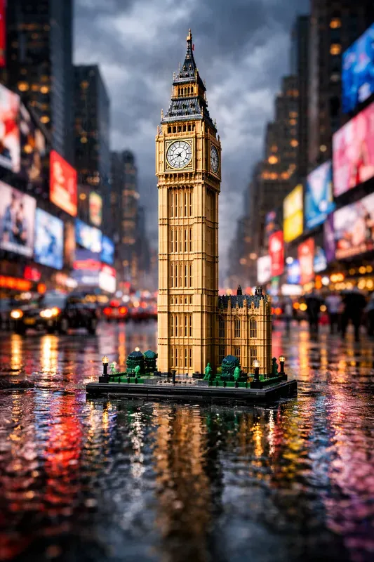 Cinematic Lego City Landmarks