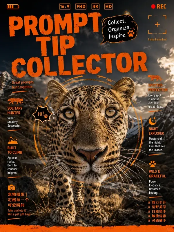 Animal Tip Posters