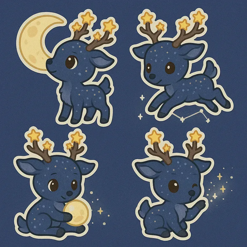 Chibi Sticker Sheets