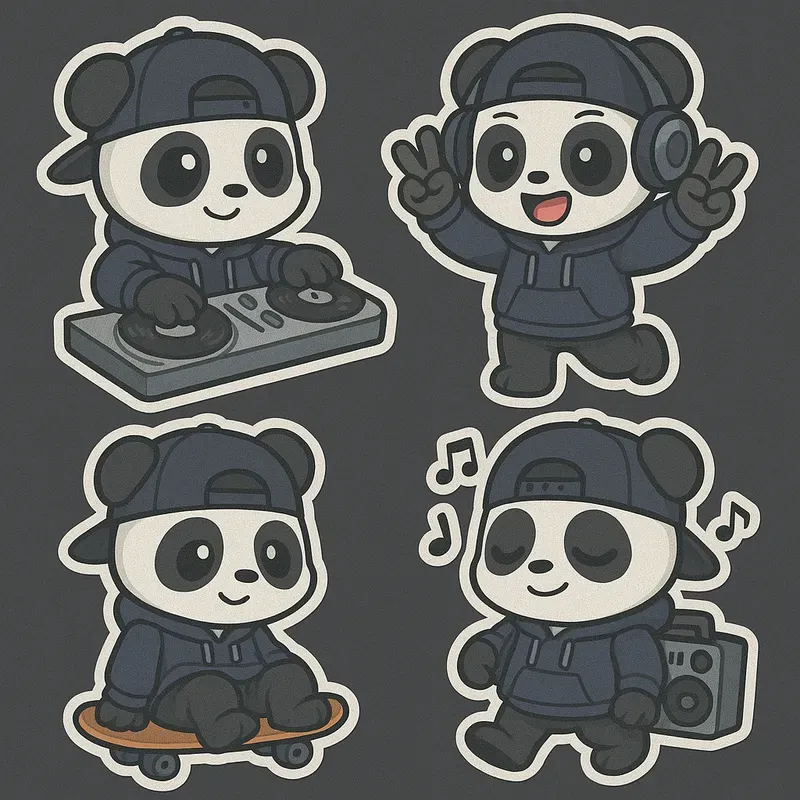 Chibi Sticker Sheets