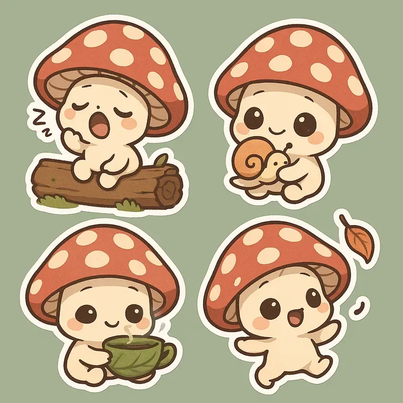 Chibi Sticker Sheets