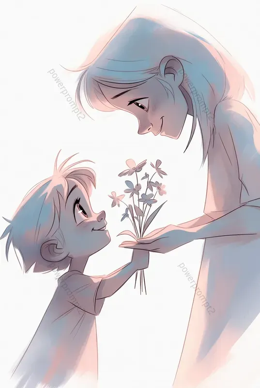 Cute Mothers Day Characters