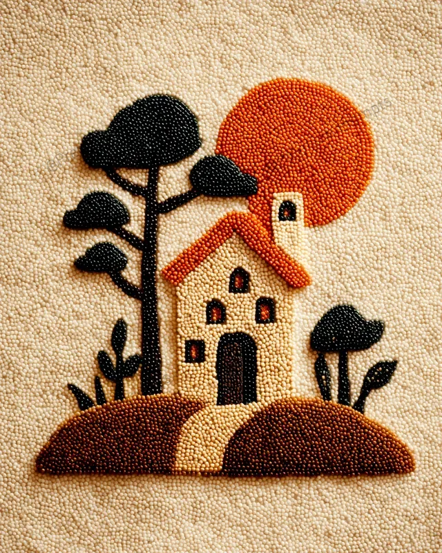 Textured Bead Cliparts