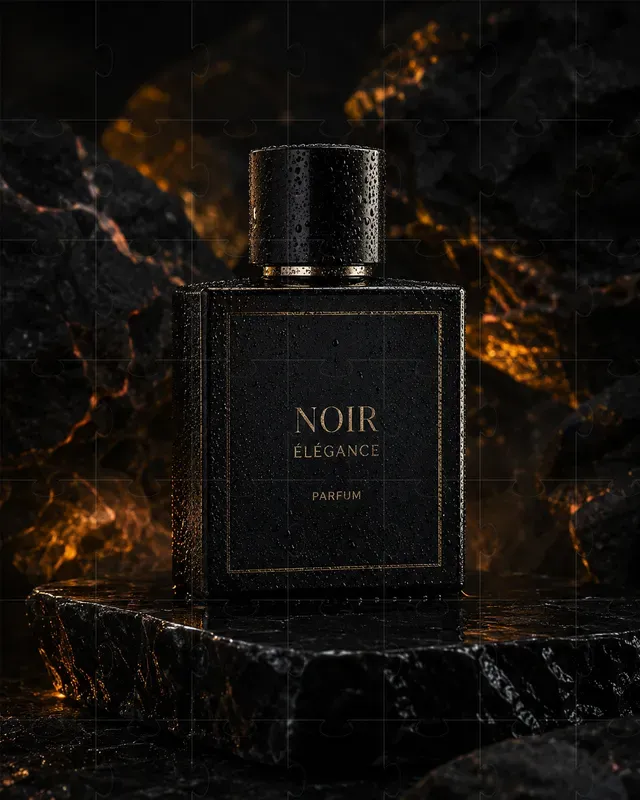 Noir Luxury Perfume Mockups