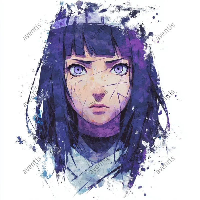 Naruto Characters Artistic Portraits