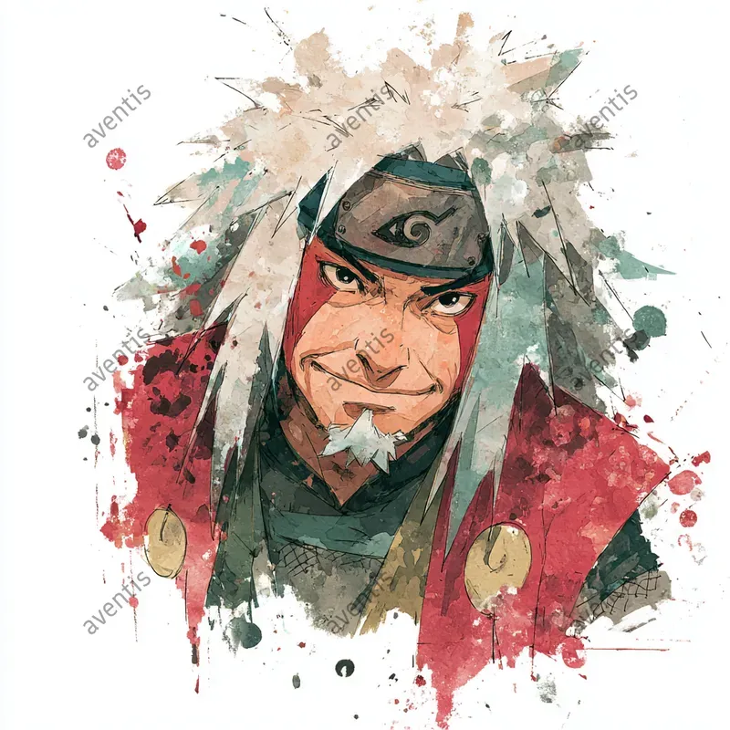 Naruto Characters Artistic Portraits
