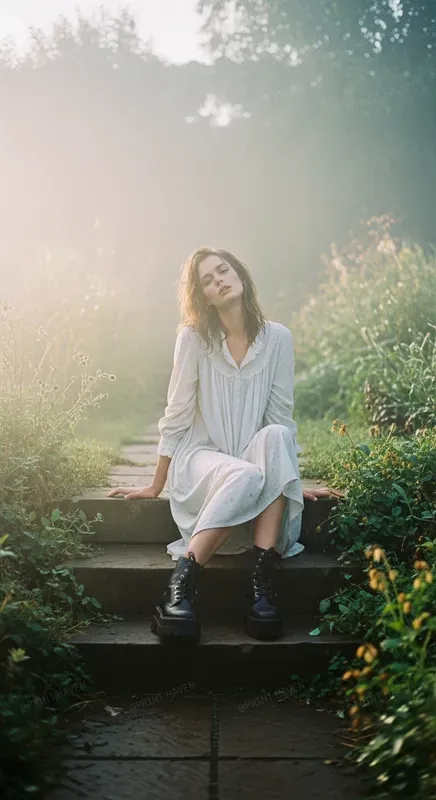 Varied Sleepy Chic Editorial Photos