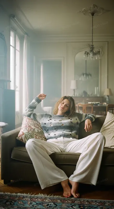 Varied Sleepy Chic Editorial Photos