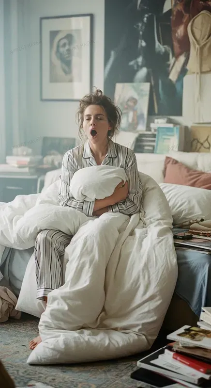 Varied Sleepy Chic Editorial Photos