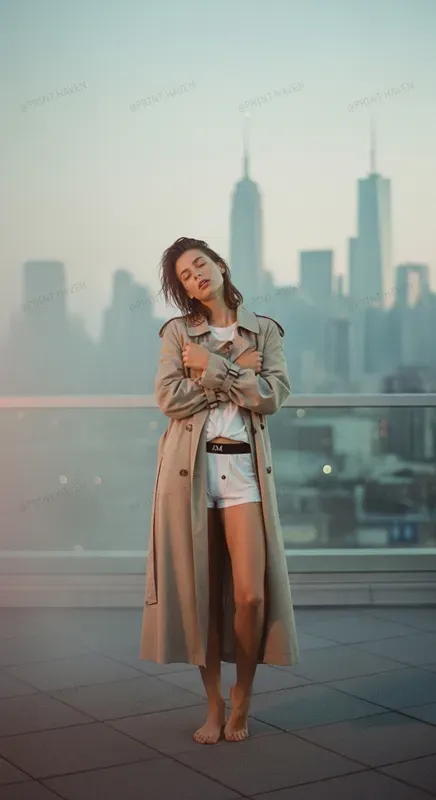 Varied Sleepy Chic Editorial Photos