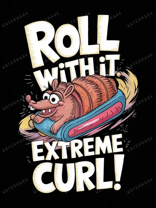 Playful Cartoon Character Tshirt Designs
