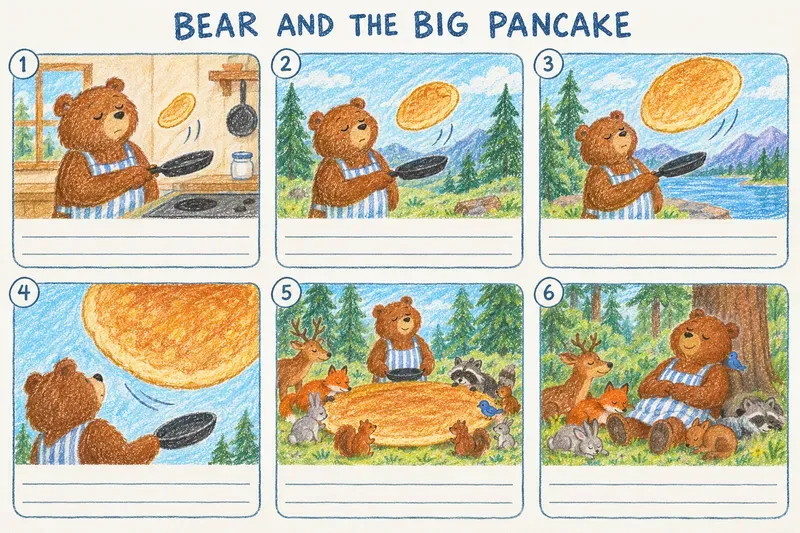 Kids Picture Book Storyboard Sheets