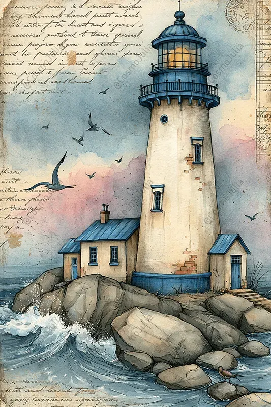 Nautical Junk Journal Pages