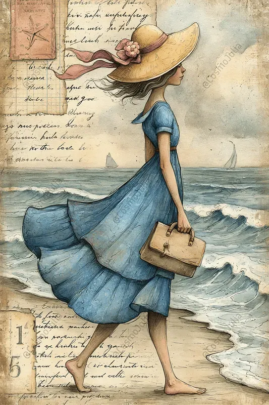Nautical Junk Journal Pages