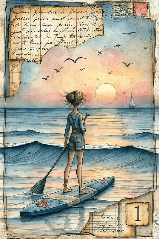 Nautical Junk Journal Pages