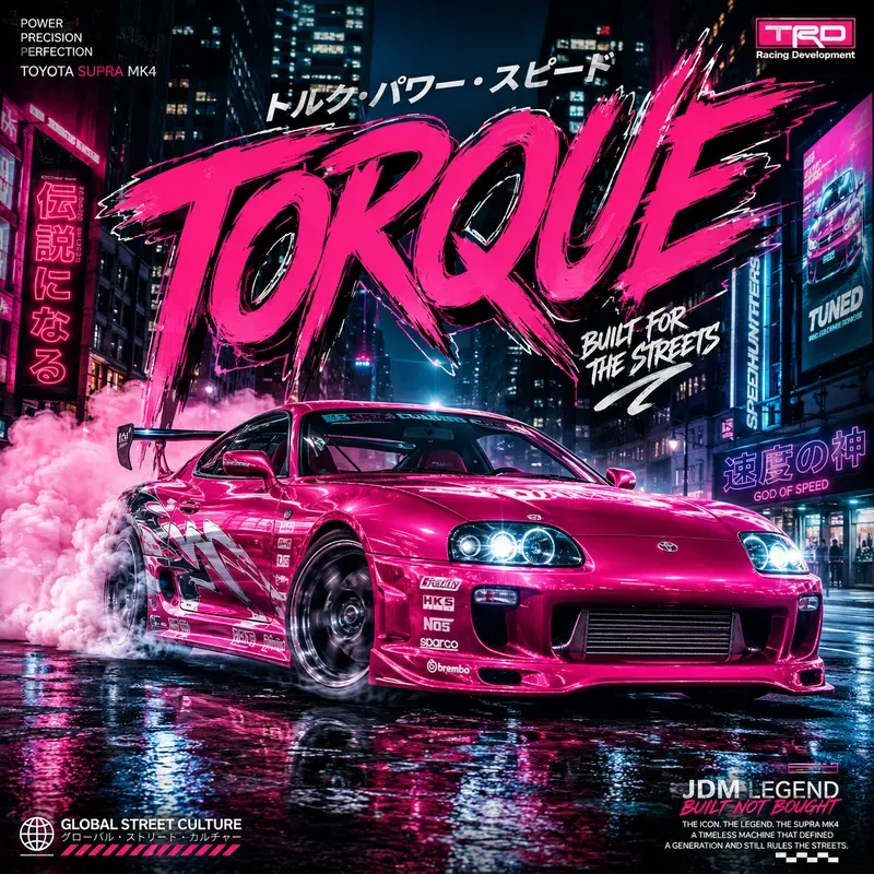 Urban Street Machine Poster Generator