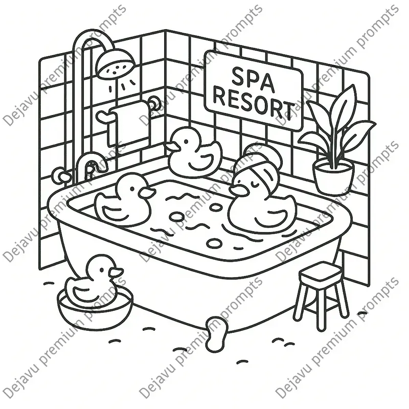 Magic Tiny Worlds Coloring Books