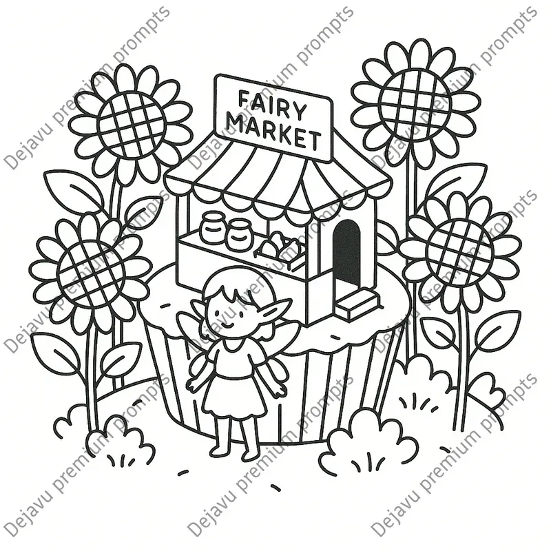 Magic Tiny Worlds Coloring Books