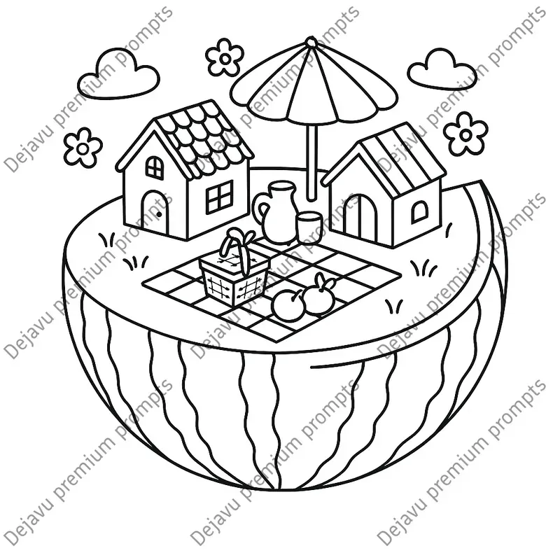 Magic Tiny Worlds Coloring Books