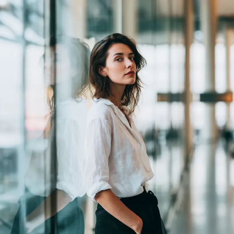 Modern Airport Elegance Travel Visuals