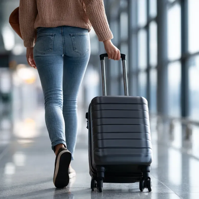 Modern Airport Elegance Travel Visuals