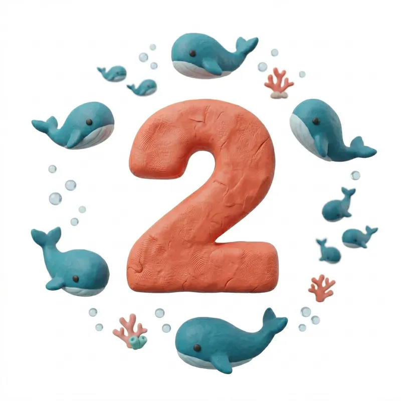 3D Clay Letter Number Anatomy Kits