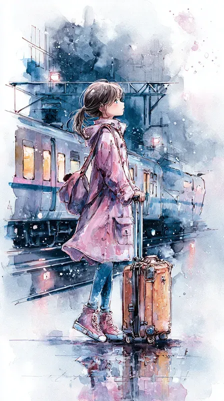 Watercolor Art For Sad Romantic Stories