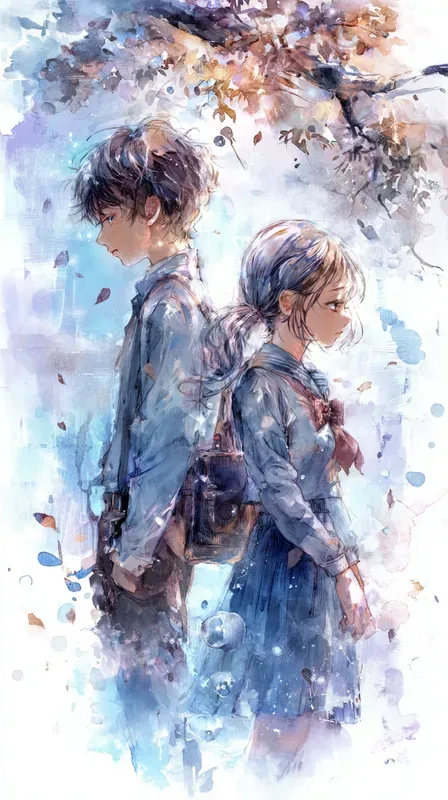 Watercolor Art For Sad Romantic Stories