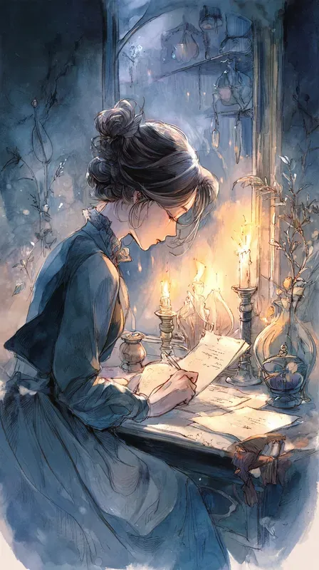 Watercolor Art For Sad Romantic Stories