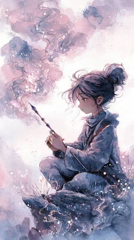 Watercolor Art For Sad Romantic Stories