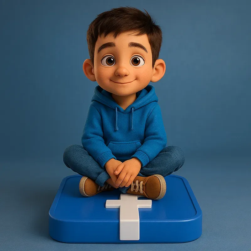 3D Cartoon Characters On App Logos